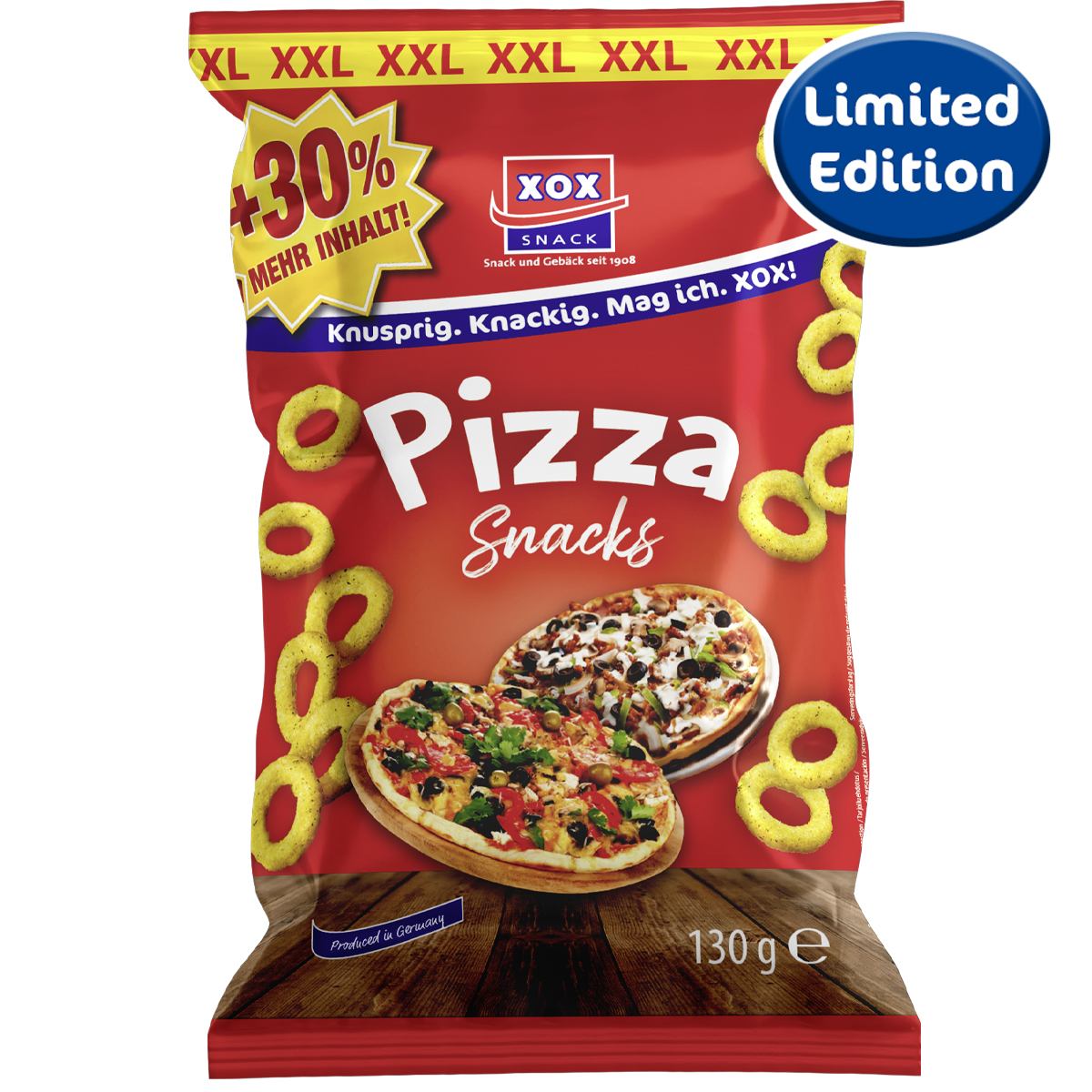 XOX XXL Pizza Rings Tüte