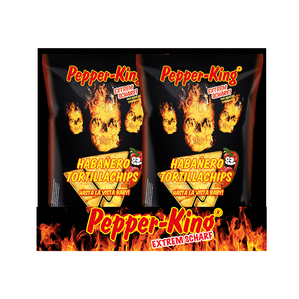 Pepper King Habañero Tortillachips 175g