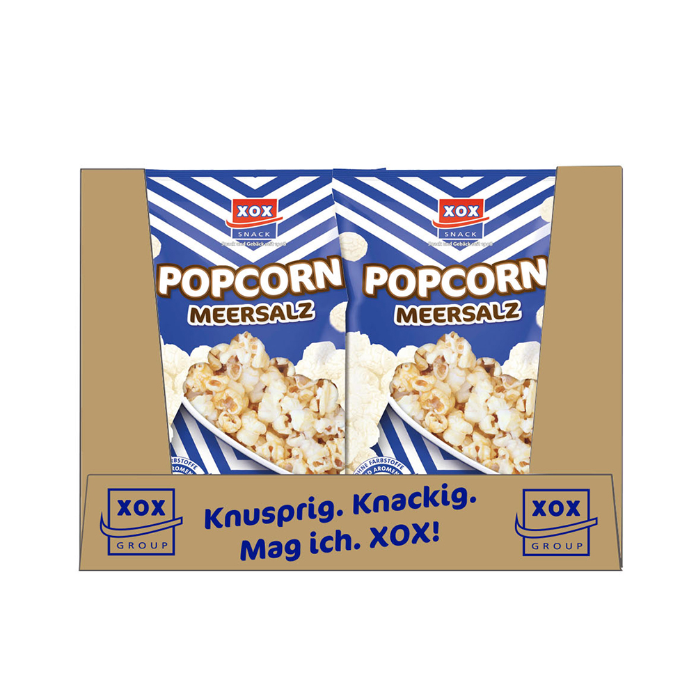 XOX Popcorn Meersalz 100g