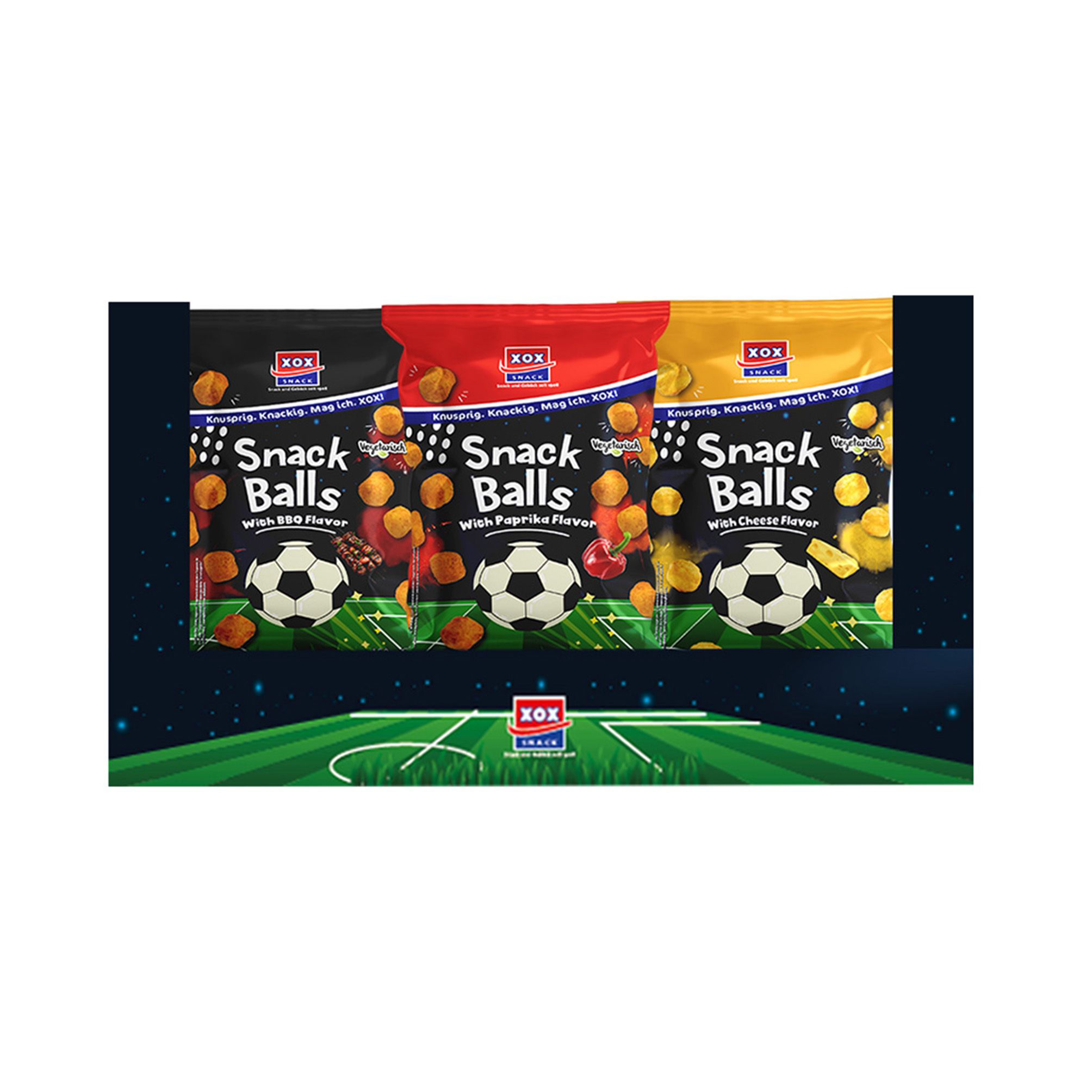 XOX Snackballs 3-fach Palette