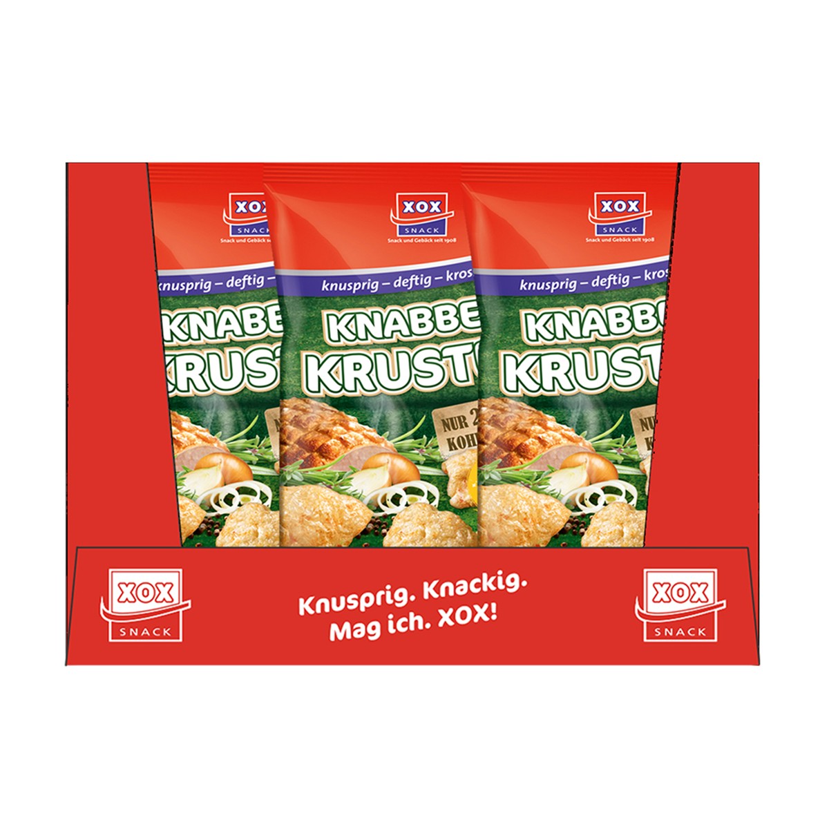 XOX Knabberkrusten 50g