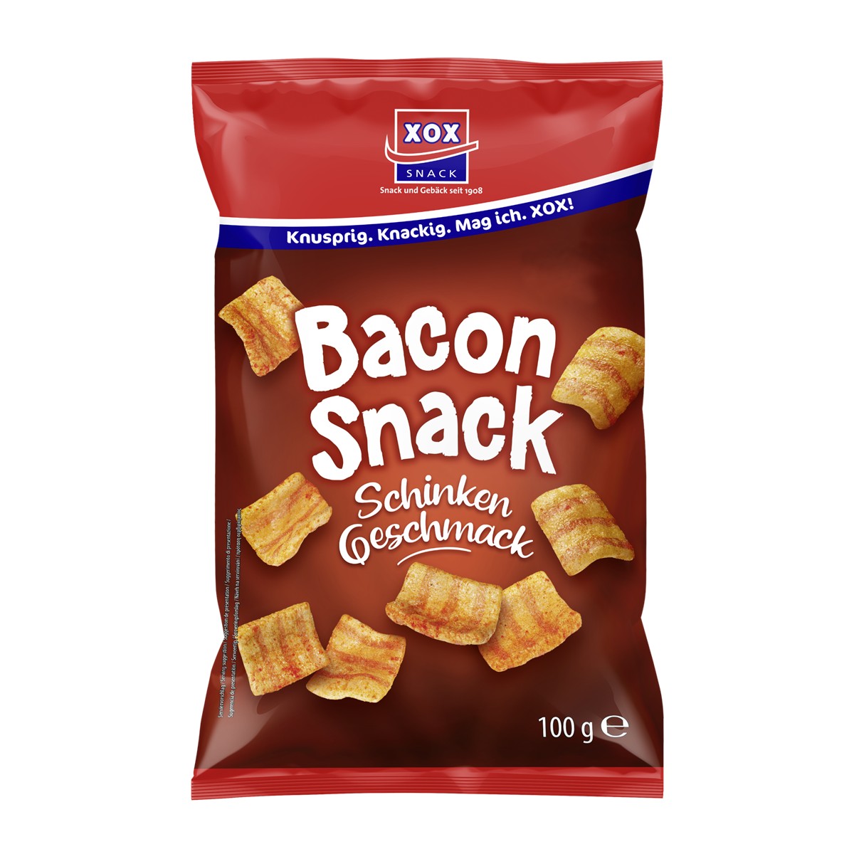 XOX Bacon Snack 100g