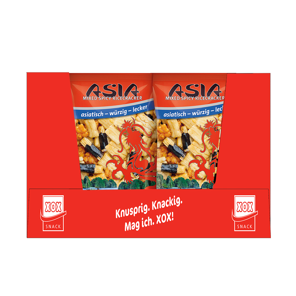 ASIA Mixed Spicy Ricecracker 125g