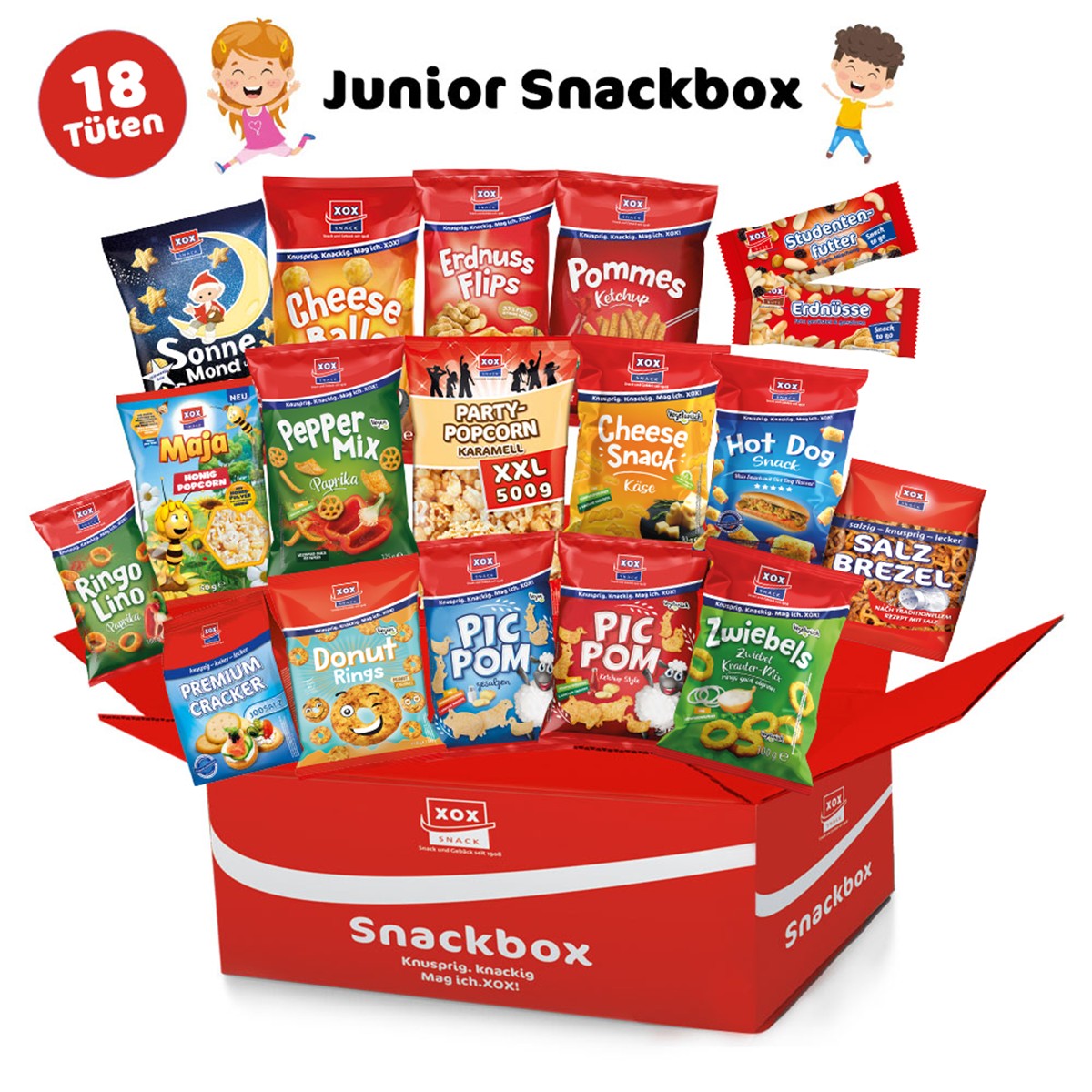 XOX Junior Snackbox