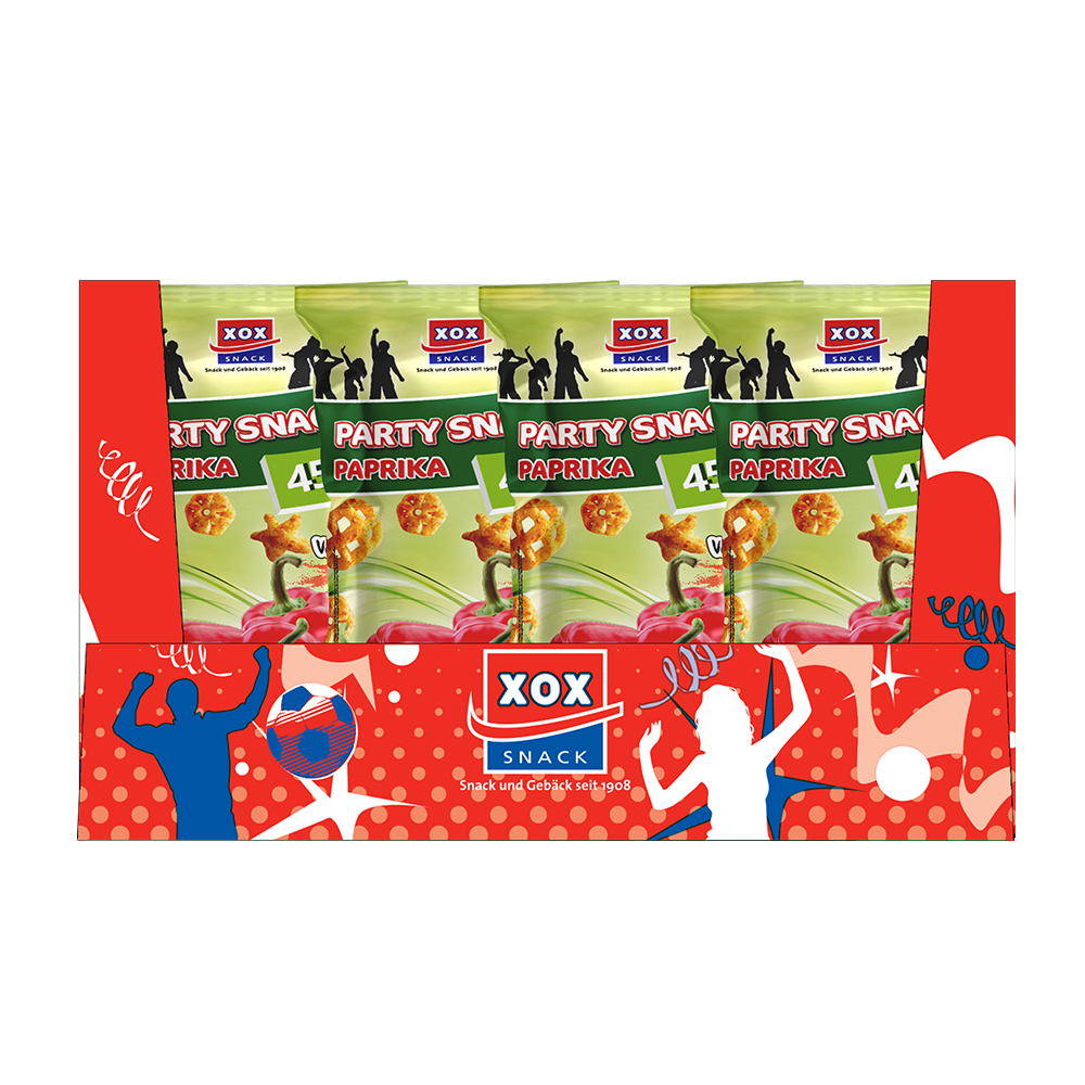 XOX Party Snacks Paprika 450g