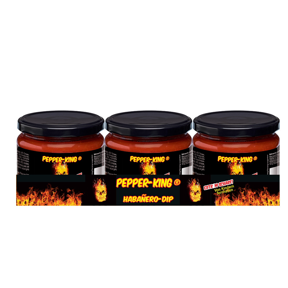 Pepper King Habañero-Dip 250g / 235ml
