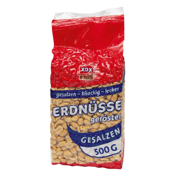 XOX Erdnüsse gesalzen 500g