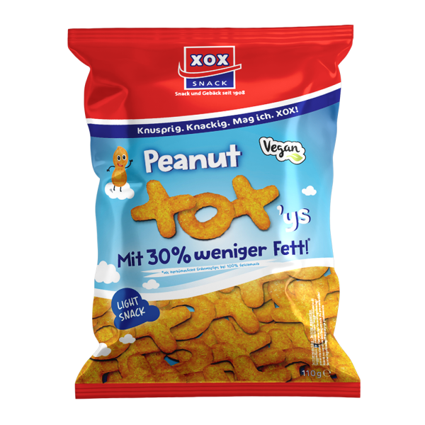 XOX Peanut XOX`ys 110g