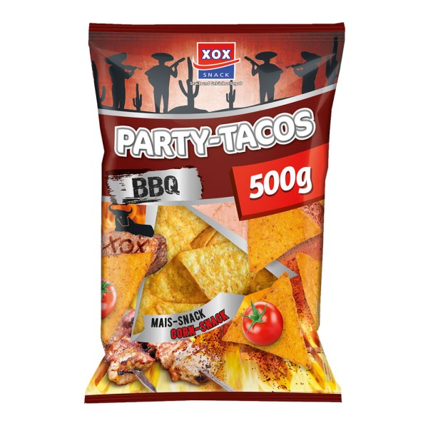 XOX Party Tacos BBQ 500g