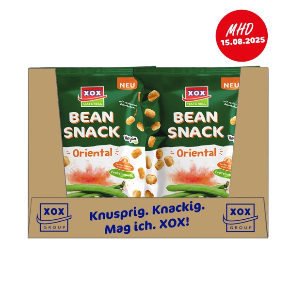 XOX Bean Snack Oriental Karton - MHD 15.08.2025