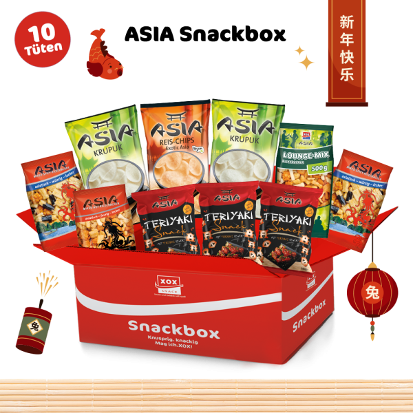 XOX ASIA Snackbox