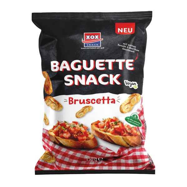 XOX Baguette Snack Bruscetta 150g