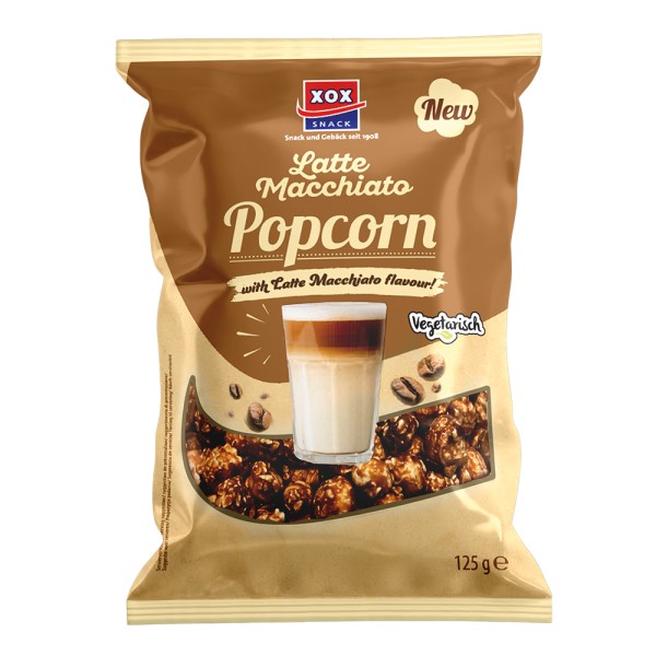 XOX Latte Macchiato Popcorn 125g