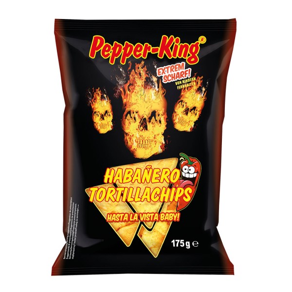 Pepper-King Habañero Tortillachips 175g
