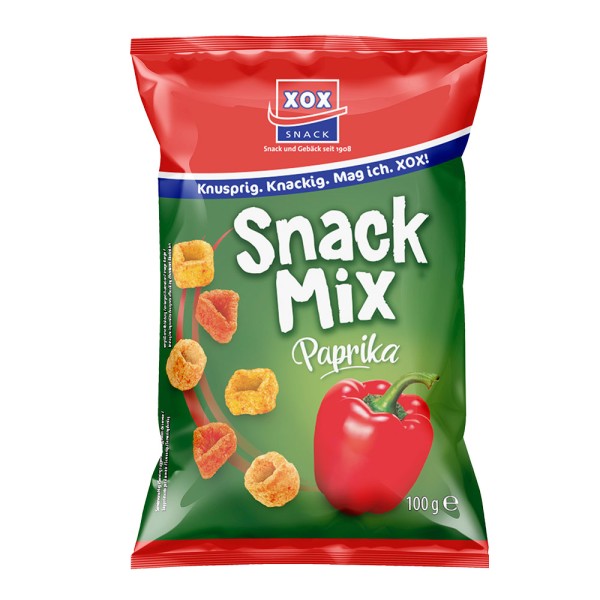 XOX Snack Mix Paprika 100g