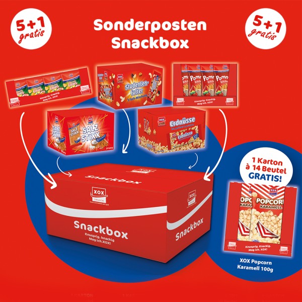 Sonderposten Snackbox +1 GRATIS