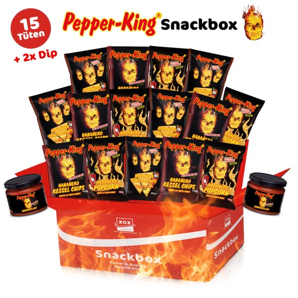 XOX Pepper King Snackbox