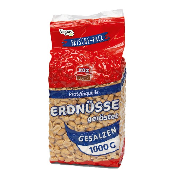 XOX Erdnüsse gesalzen 1000g