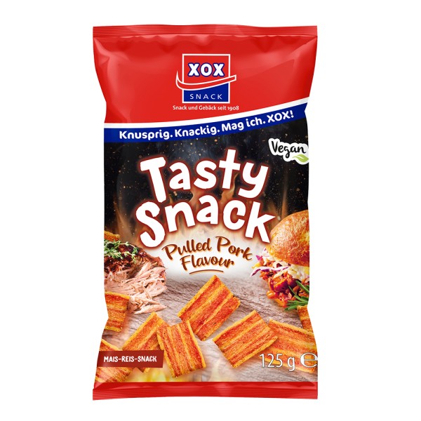 XOX Tasty Snack Pulled Pork 125g