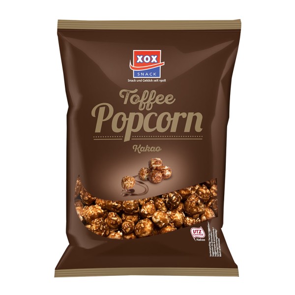 XOX Gourmet Popcorn Toffee Kakao 125g