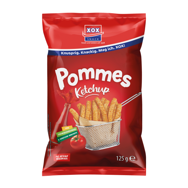 XOX Pommes Ketchup 125g