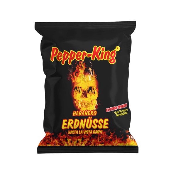 Pepper King Habañero Erdnüsse 150g